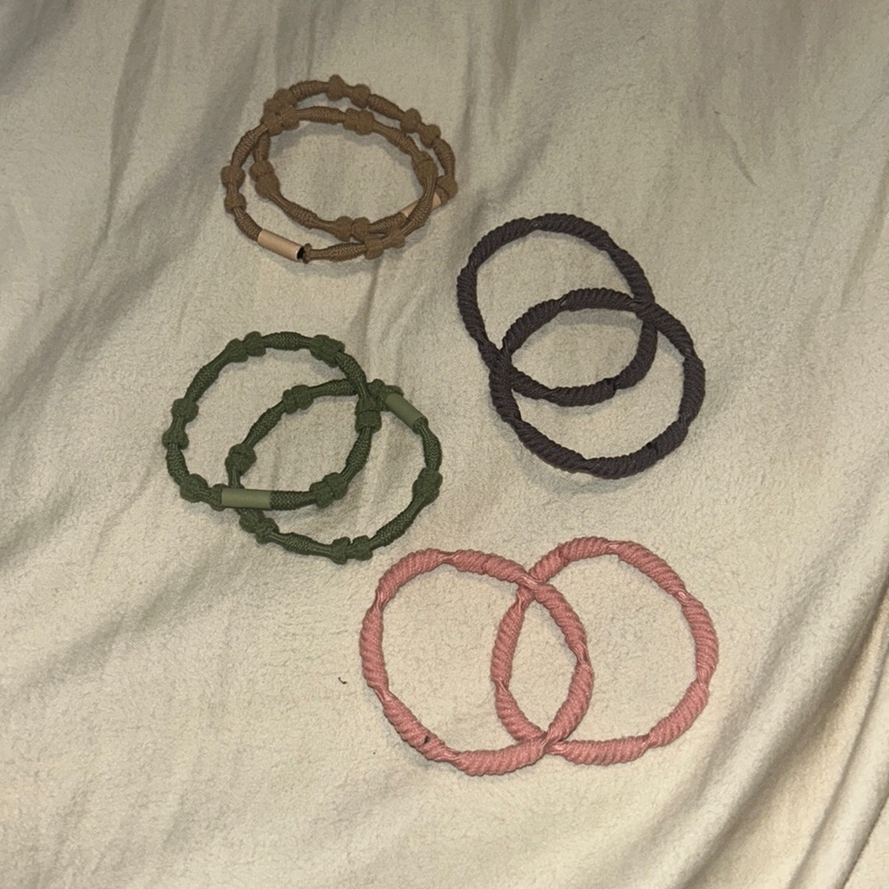 Sturdy elastic wool hairbands